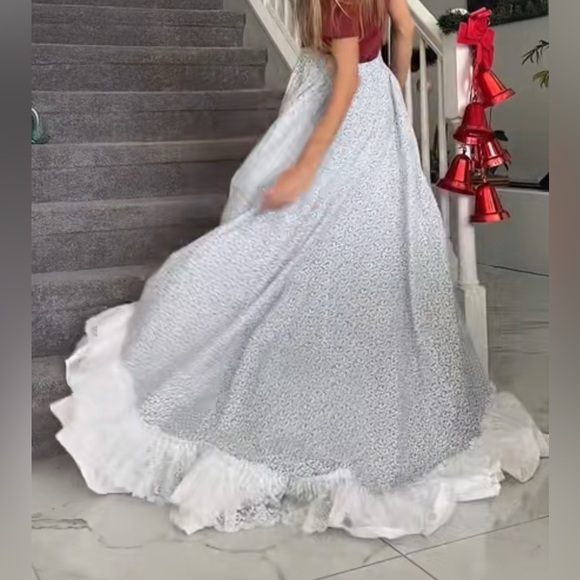 Recollections Renaissance Prairie Skirt Bustle Civil War Victorian Cottagecore - Picture 6 of 13